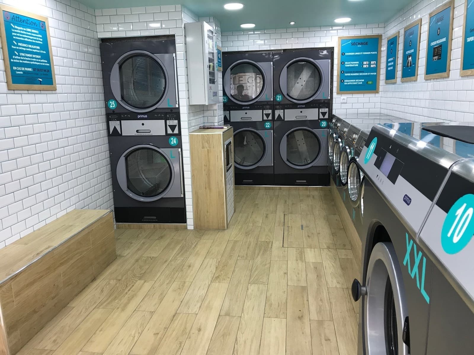 Laverie libre-service Ma Pince à Linge — Rue Faustin-Hélie, Paris 16è