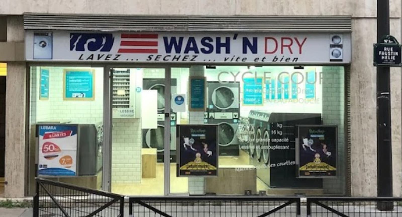 Ma Pince à Linge — Rue Faustin-Hélie, Paris 16è — photo 3