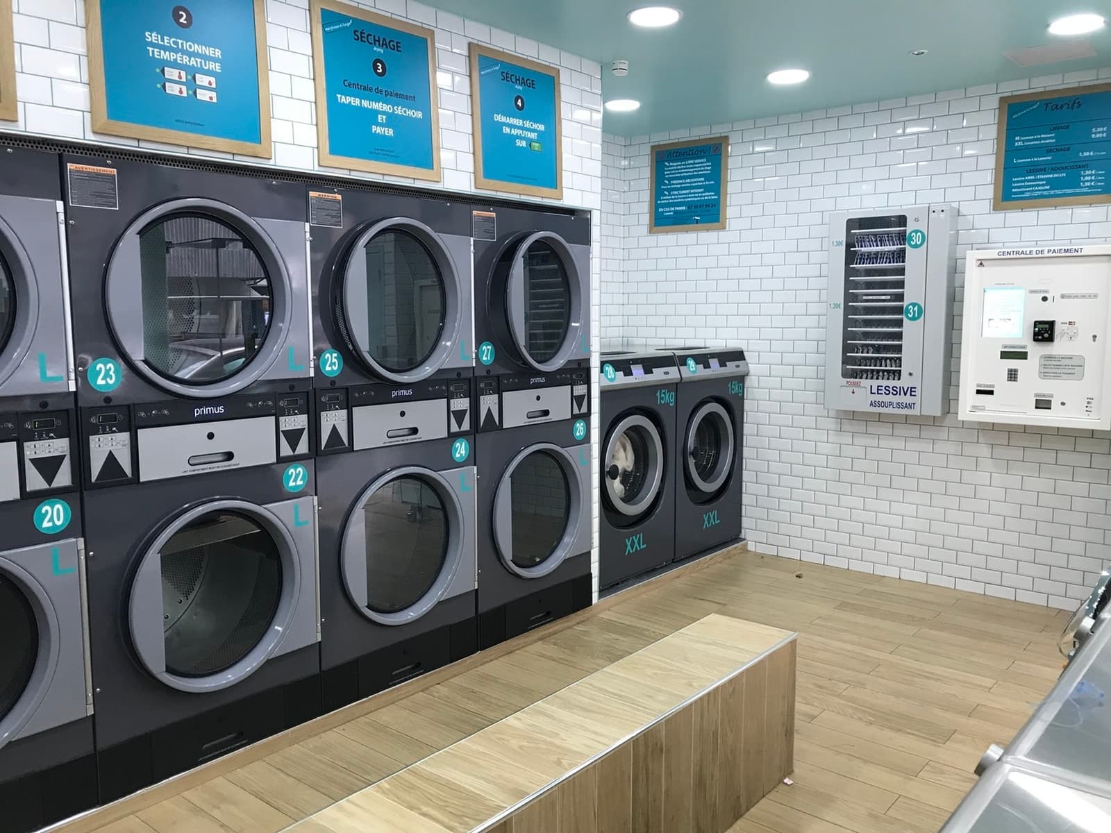 Laverie libre-service Ma Pince à Linge — Rue de Turin, Paris 8è