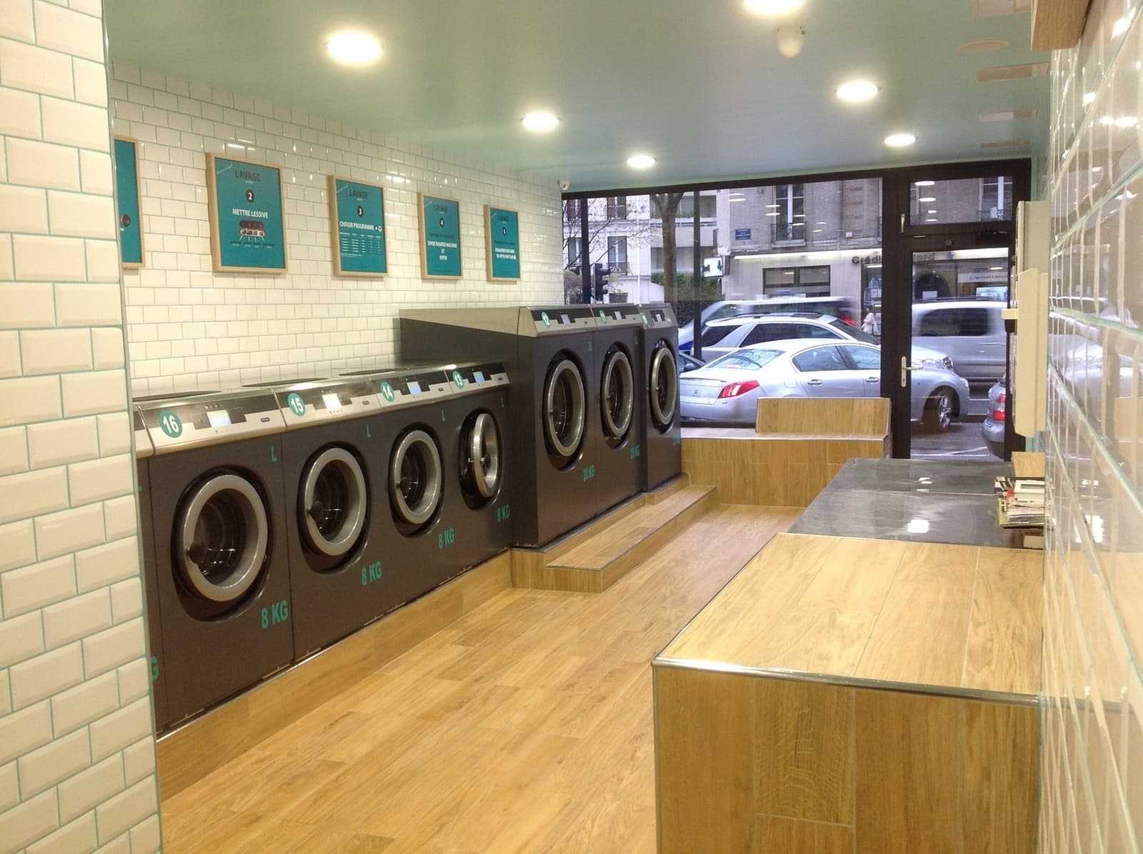 Laverie libre-service Ma Pince à Linge — Avenue Jean-Baptiste Clément, Boulogne-Billancourt